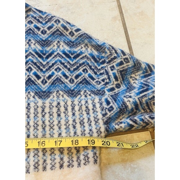 Joie Women Size S Radegonde Alpaca Wool Fair Isle Cardigan Cozy Fall Winter - Picture 6 of 9